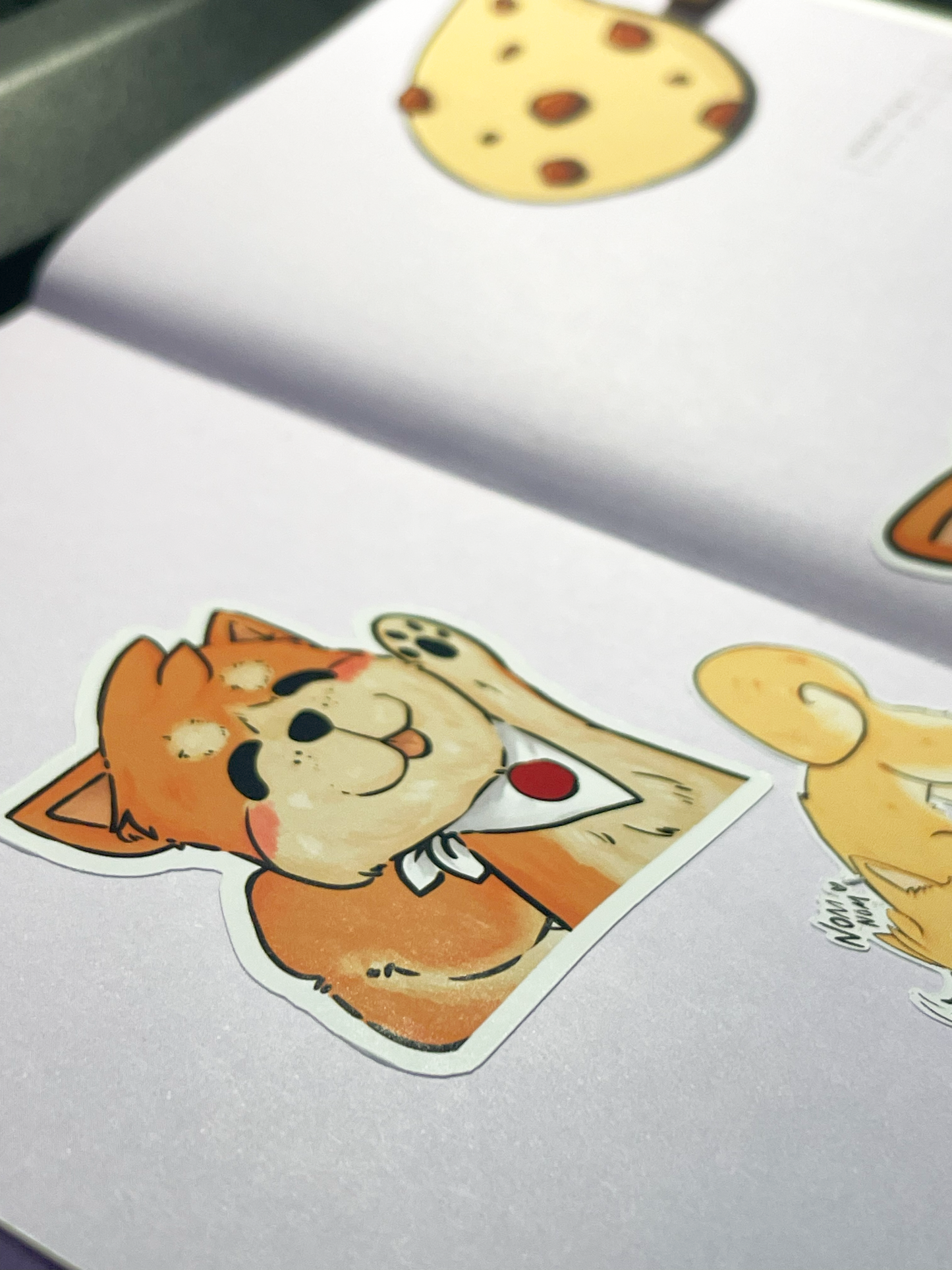 Konnichiwa Sticker - Sanji the Akita