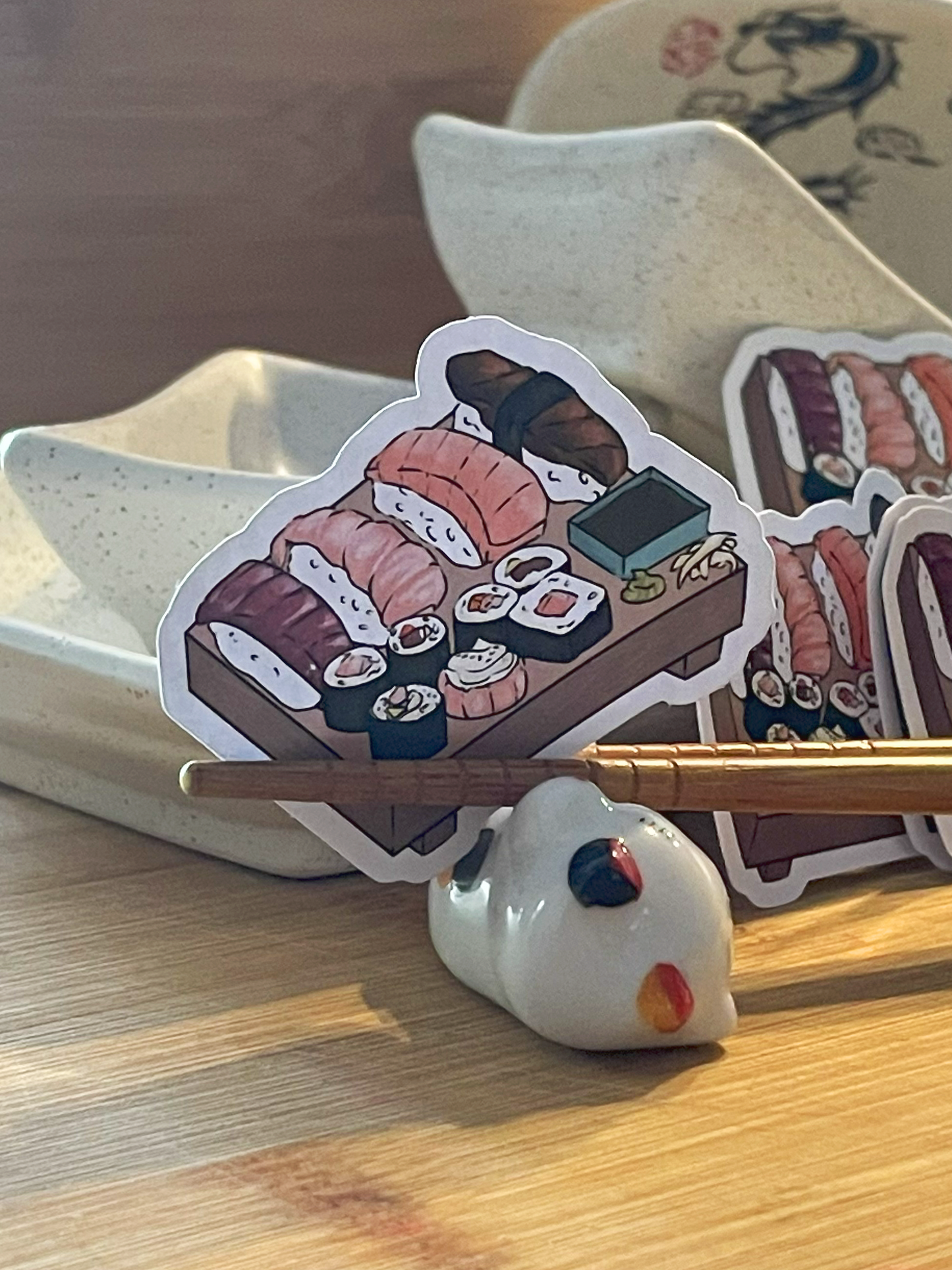 🍣 Sushi Board Sticker