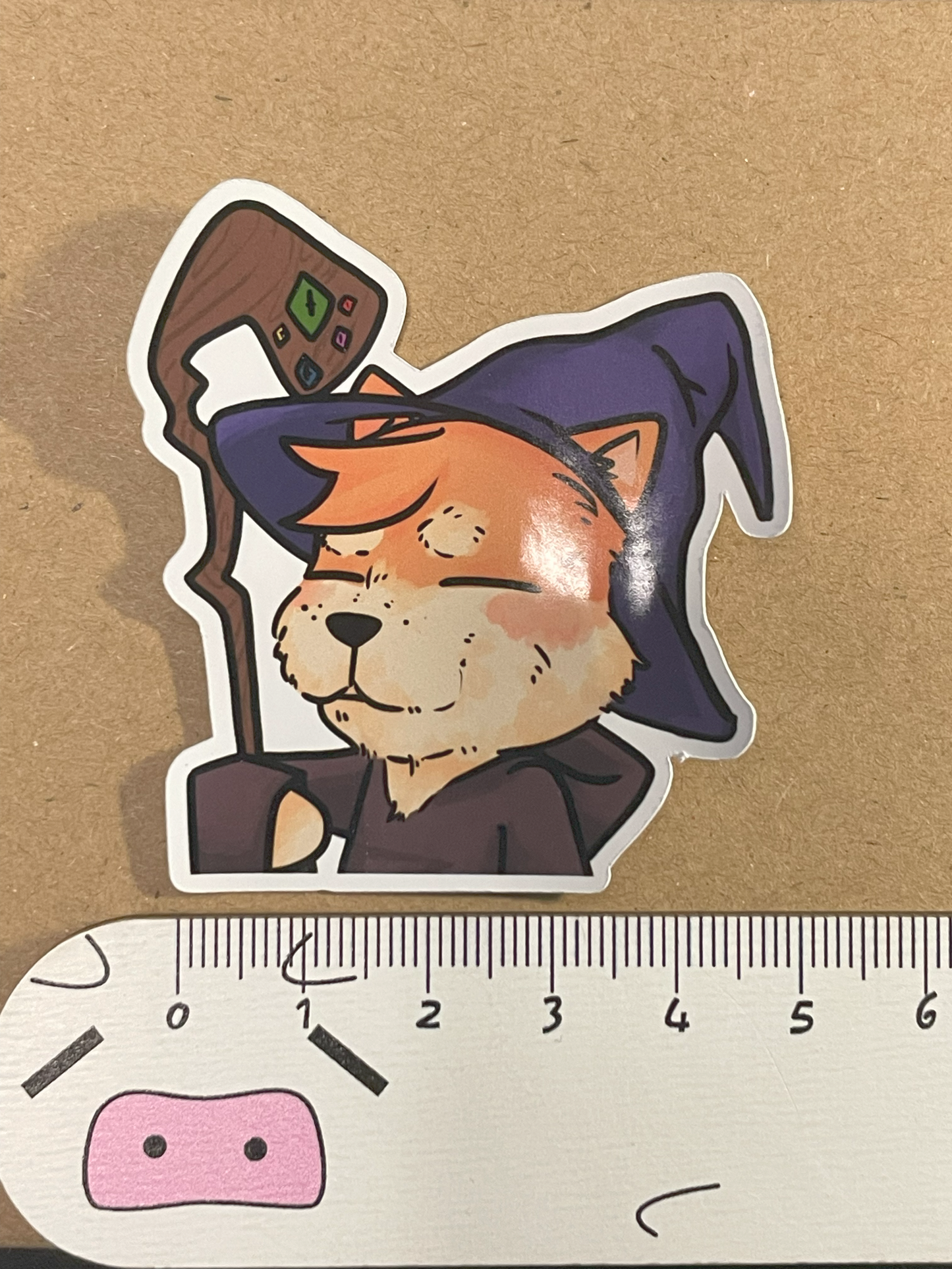 Wizard Sanji Sticker – Sanji the Akita