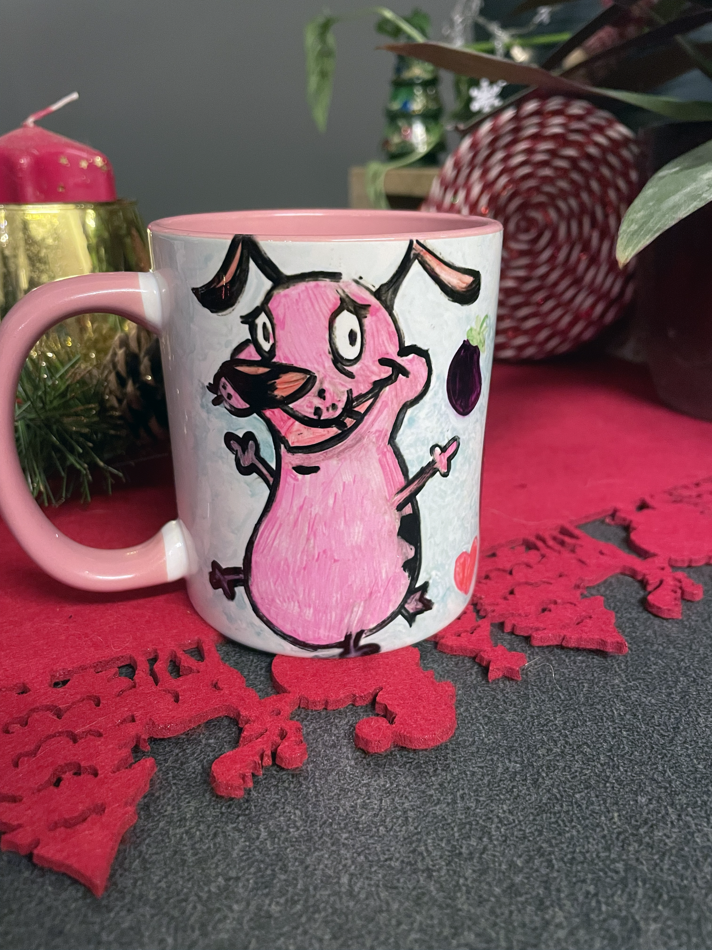 Courage the Cowardly Dog Mug