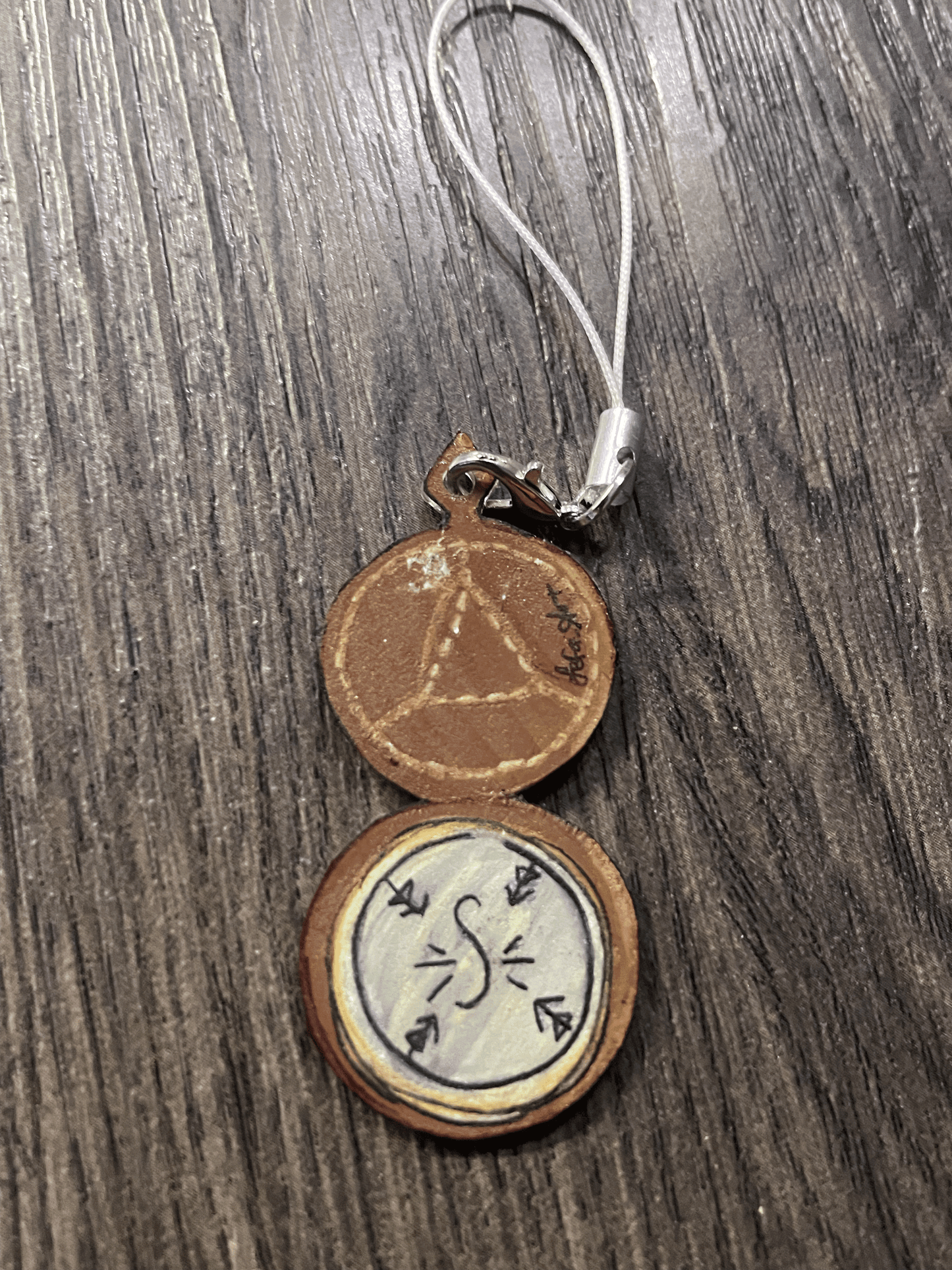 Spell Note Book - Handmade Phone Charm
