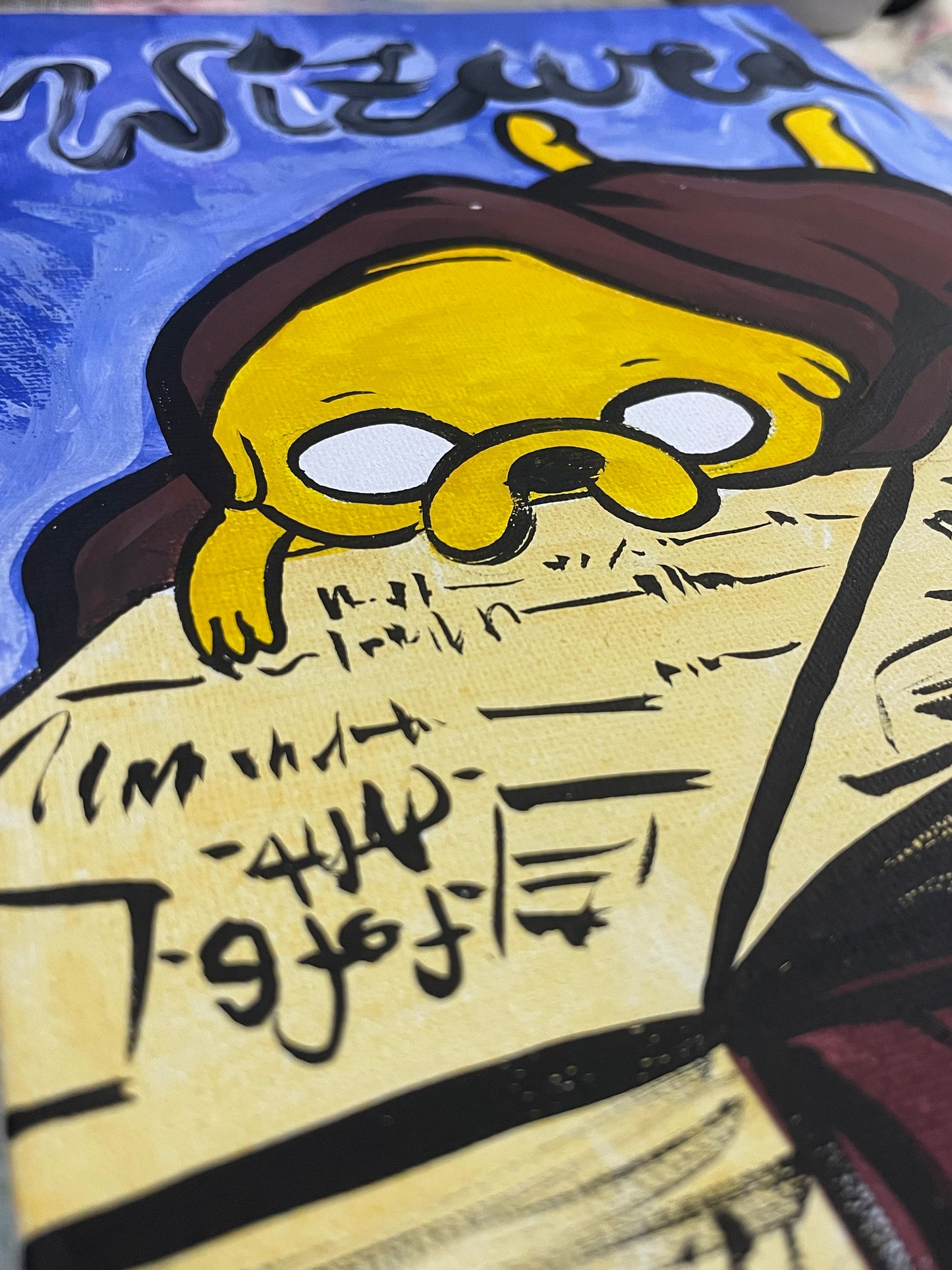 Jake the Wizard - Canvas