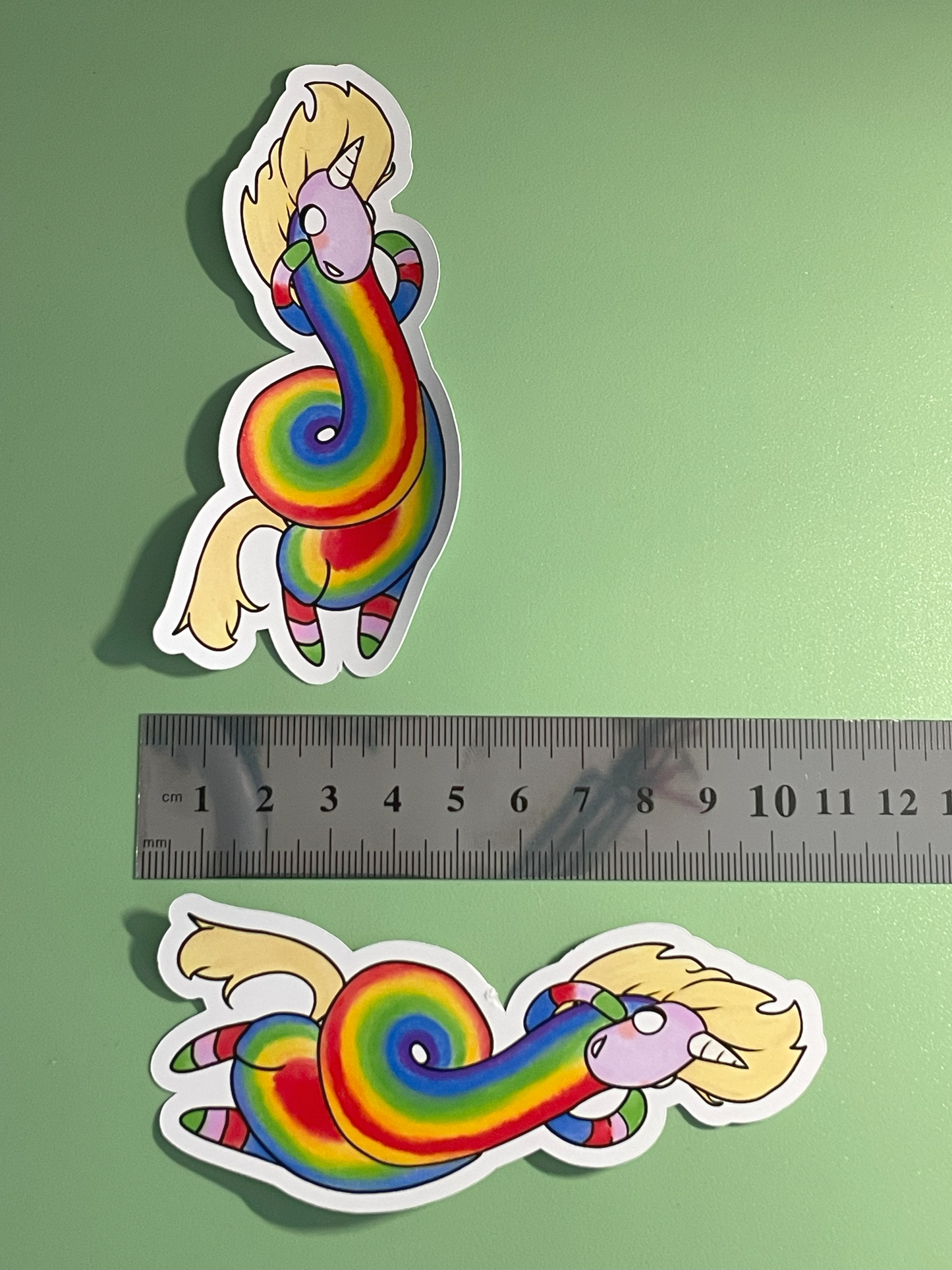 Lady Rainycorn Foldable Sticker π
