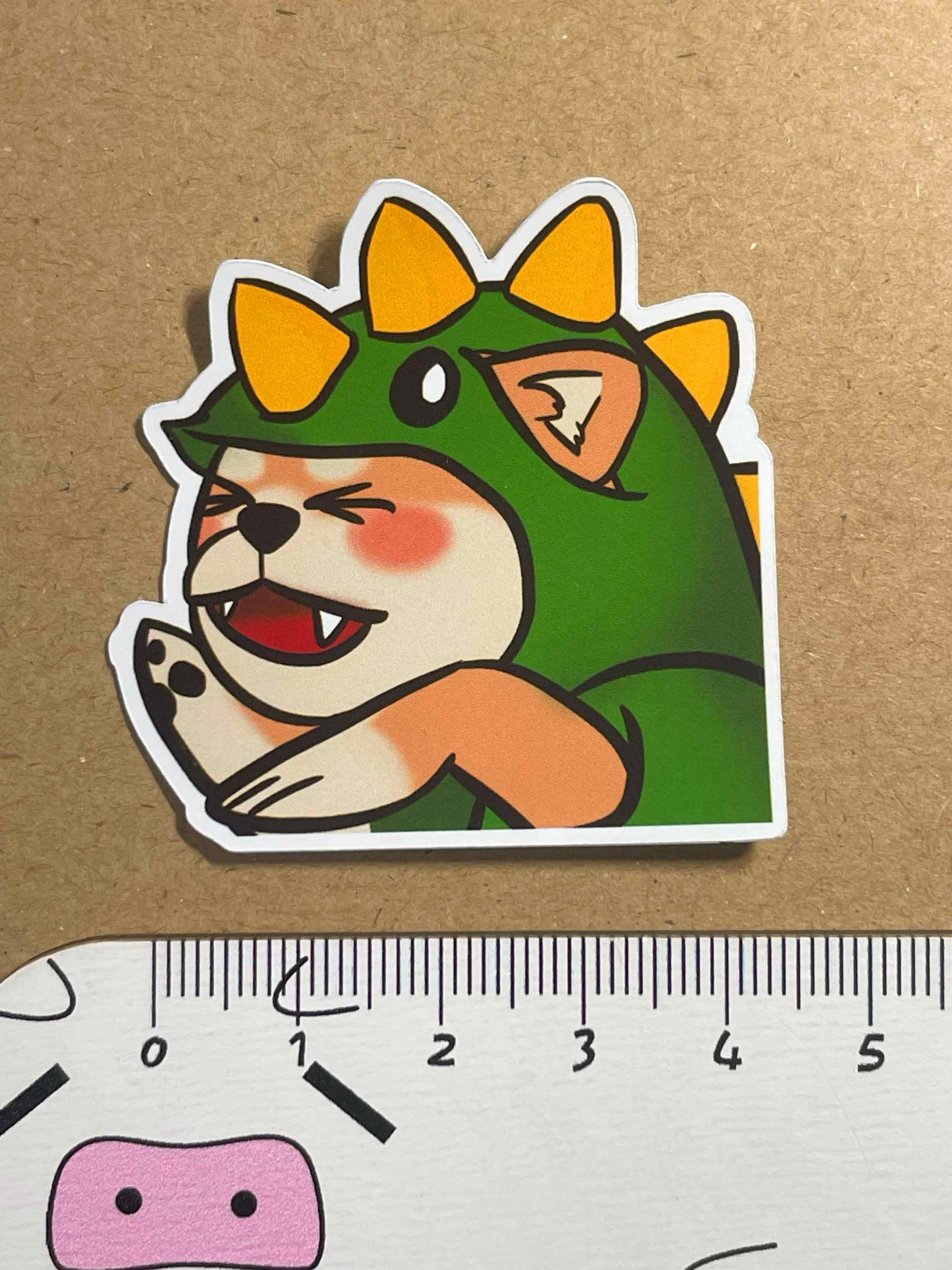 Dino Cosplay Sticker - Sanji the Akita