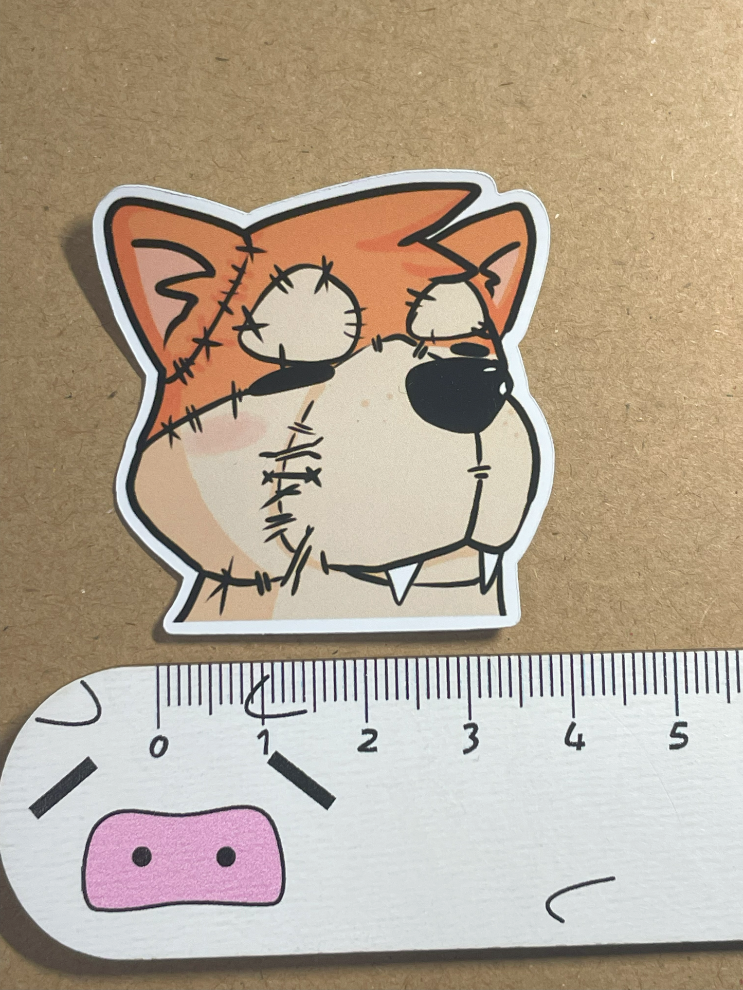 Werepup Sanji Sticker – Sanji the Akita