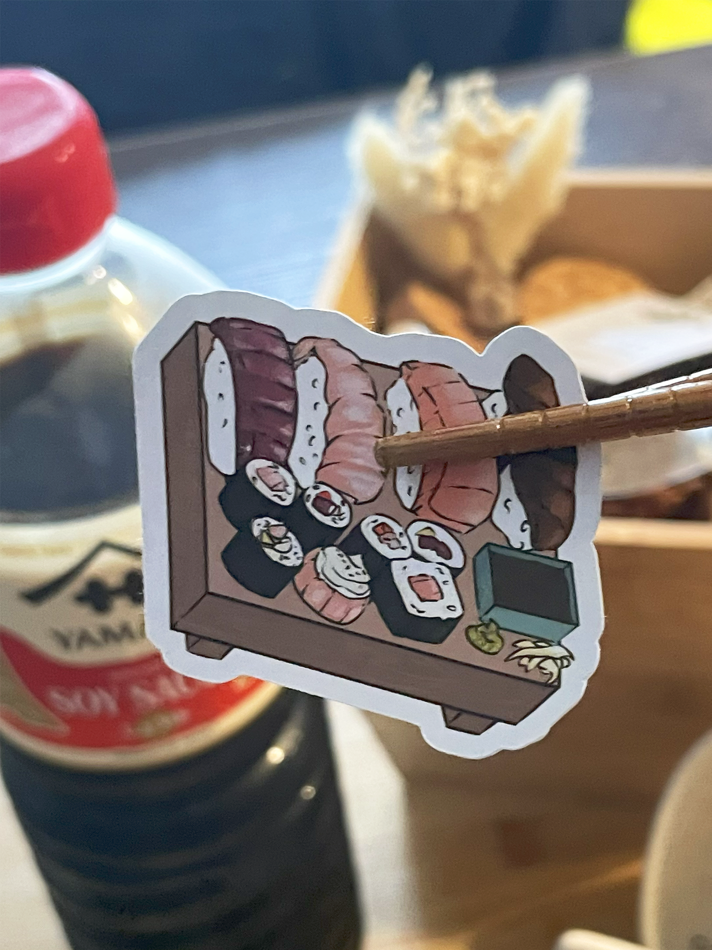 🍣 Sushi Board Sticker