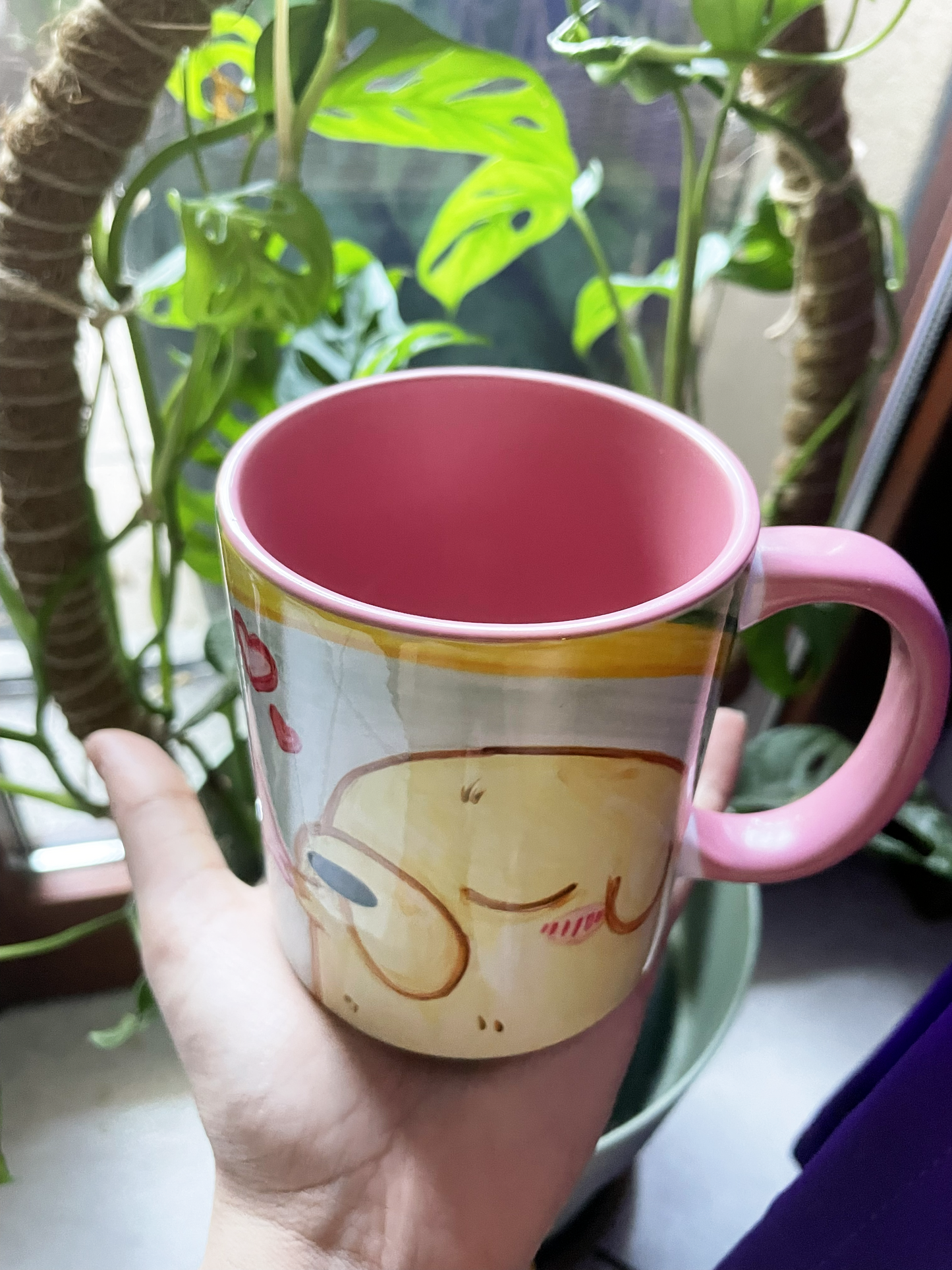 Pink Jake and Rainycorn MUG - Adventure Time