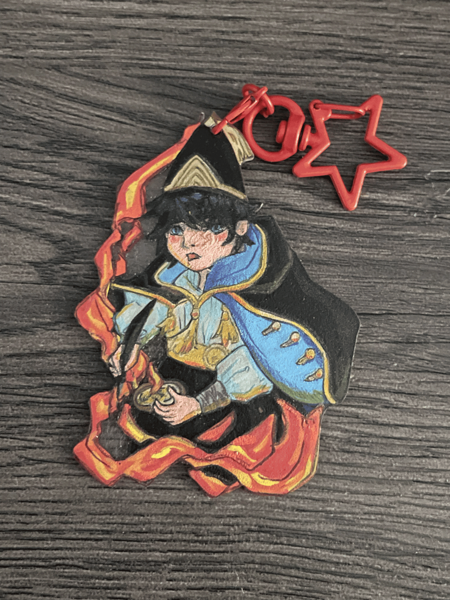 Olruggio Fire - Handmade Keychain
