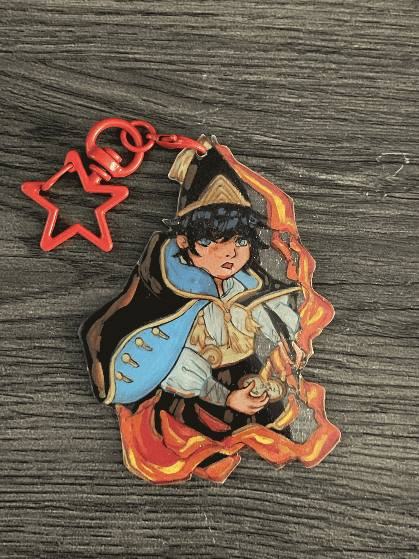 Olruggio Fire - Handmade Keychain