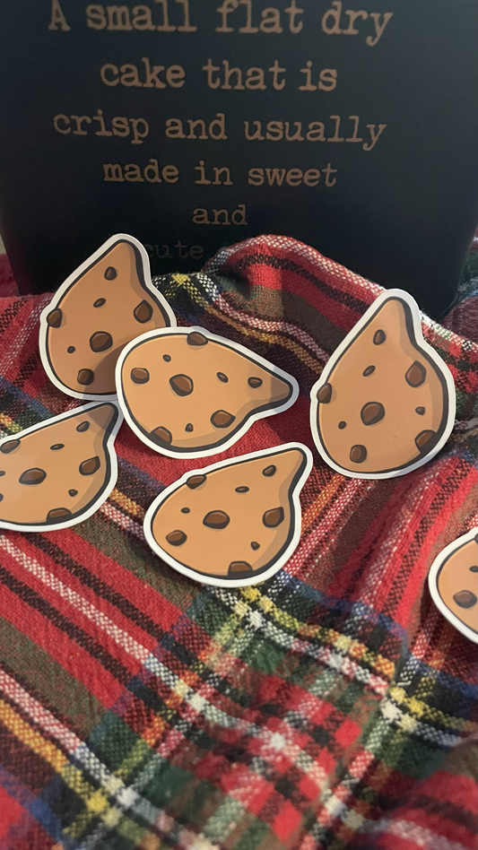 🍪 Choco-Drop Cookie Sticker