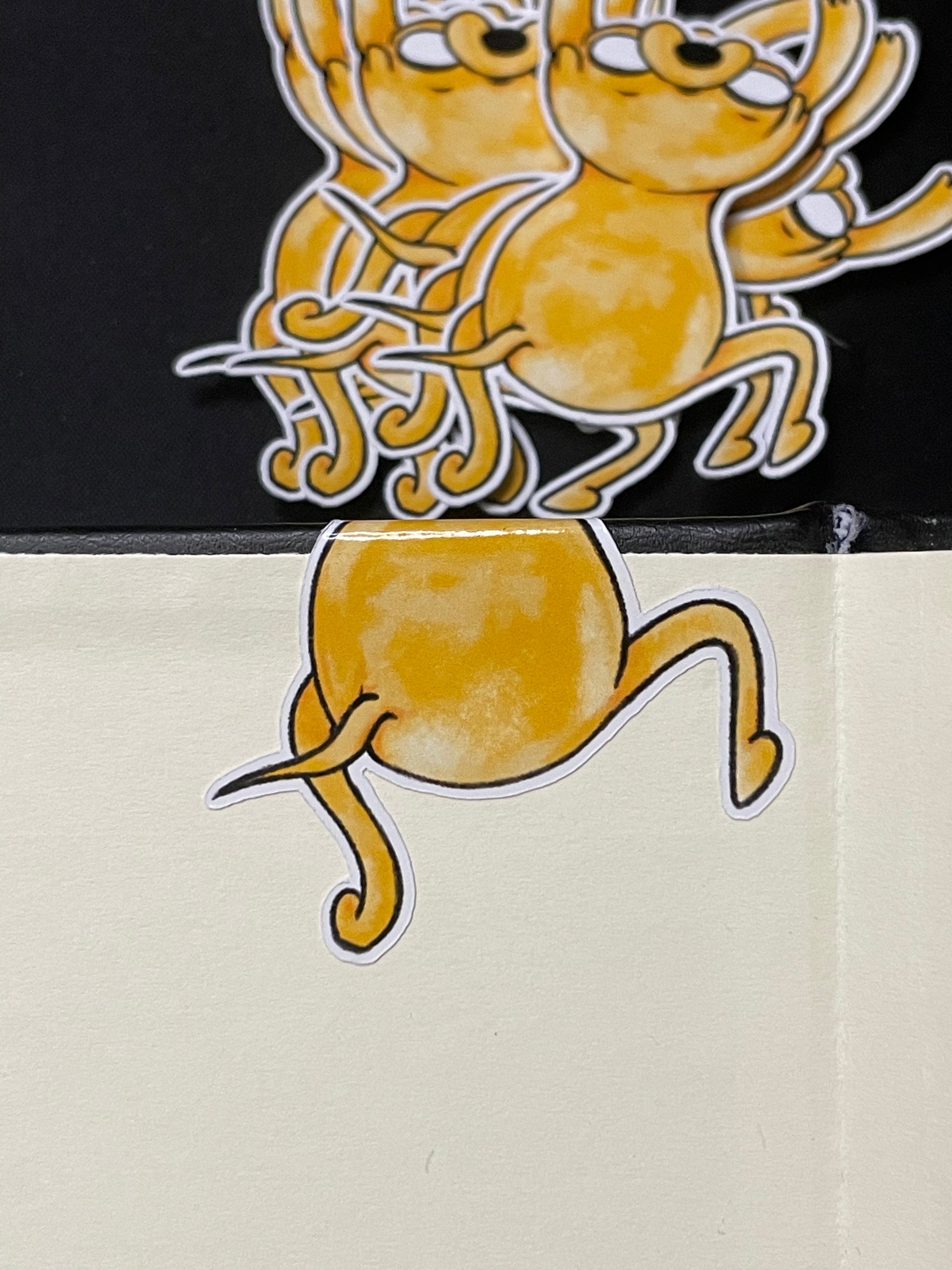 Jake Sticker Round Jake Foldable Sticker – Fefa Art