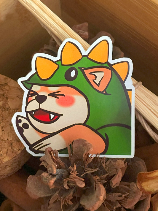 Dino Cosplay Sticker - Sanji the Akita