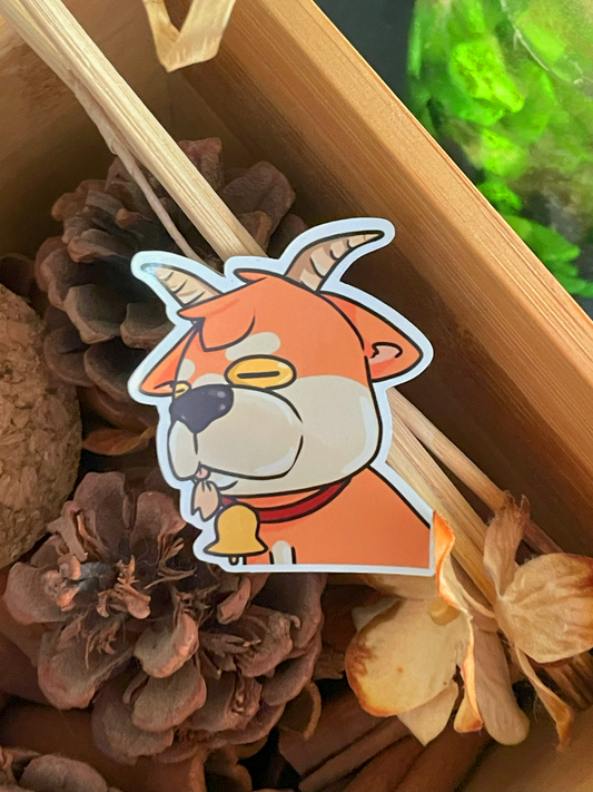 Goat Fusion Sticker – Sanji the Akita