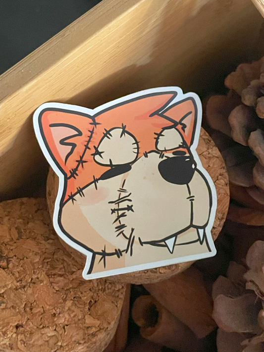 Werepup Sanji Sticker – Sanji the Akita