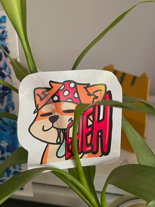 EHEH Sticker – Sanji the Akita