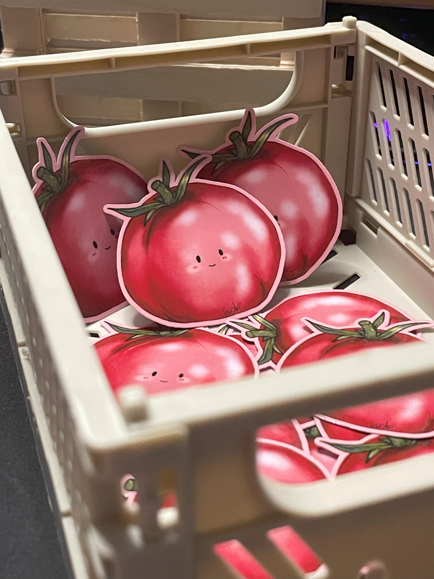 🍅 Tomato buddy - Kawaii Vinyl Sticker